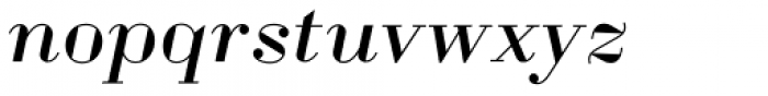 Quair Round Italic Font LOWERCASE