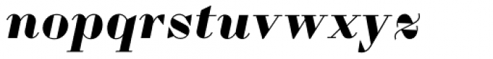 Quair Triangle Bold Italic Font LOWERCASE