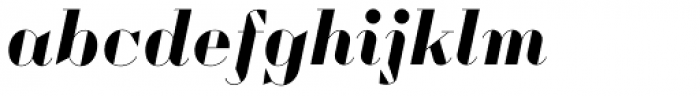 Quair Triangle Headline Bold Italic Font LOWERCASE