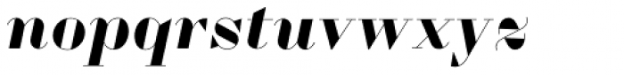 Quair Triangle Headline Bold Italic Font LOWERCASE