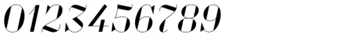 Quair Triangle Headline Italic Font OTHER CHARS