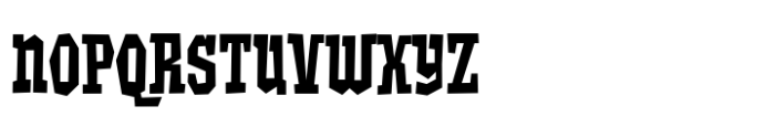 Quaking Font UPPERCASE
