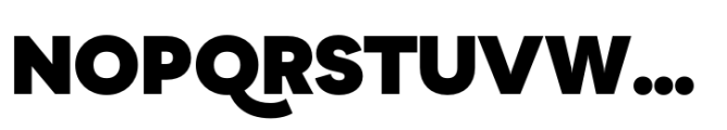 Qualion Neue Black Font UPPERCASE