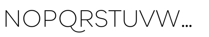 Qualion Neue Light Font UPPERCASE