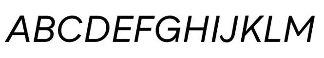 Qualion Neue Variable Italic Font UPPERCASE