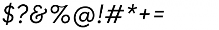 Qualion Regular Italic Font OTHER CHARS