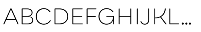 Qualion Round Light Font UPPERCASE