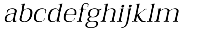 Qualitype Neo Dark Light Italic Font LOWERCASE
