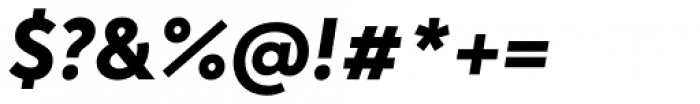 Qualta Bold-Italic Font OTHER CHARS