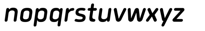 Quan Pro R Italic Font LOWERCASE