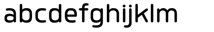 Quan Pro R SemiLight Font LOWERCASE