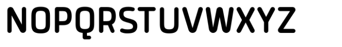 Quan Pro R Slim Regular Font UPPERCASE