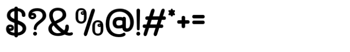 Quanhay Font OTHER CHARS