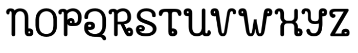 Quanhay Font UPPERCASE