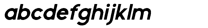 Quano Oblique FONT