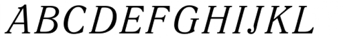 Quant Antiqua Italic Font UPPERCASE