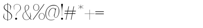 Quantica Regular 1 Font OTHER CHARS