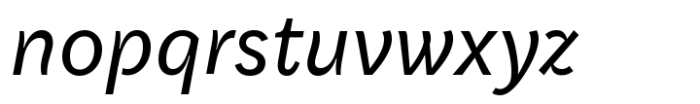 Quantificat Italic Variable Font LOWERCASE
