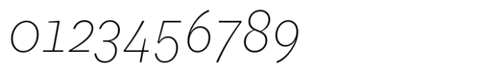Quantificat Thin Italic Font OTHER CHARS
