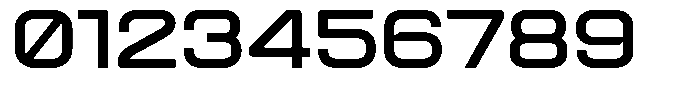 Quantix Bold Font OTHER CHARS