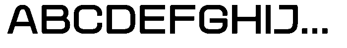Quantix Bold Font UPPERCASE