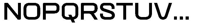 Quantix Bold Font UPPERCASE