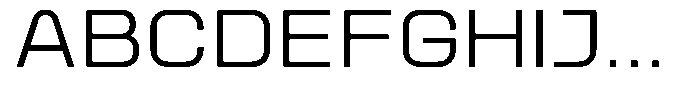 Quantix Book Font UPPERCASE