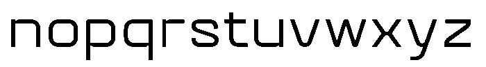 Quantix Book Font LOWERCASE