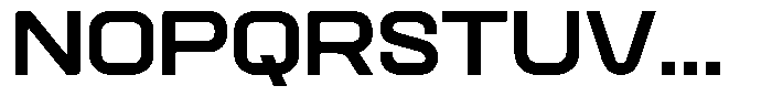 Quantix Extra Bold Font UPPERCASE