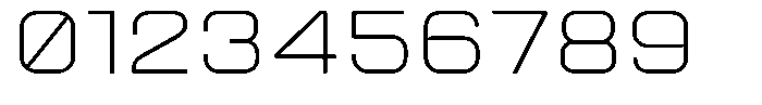 Quantix Light Font OTHER CHARS