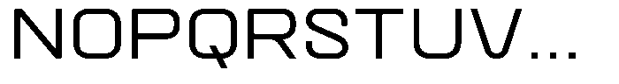 Quantix Medium Font UPPERCASE