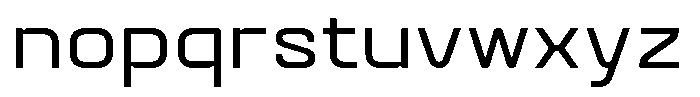 Quantix Medium Font LOWERCASE