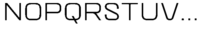 Quantix Regular Font UPPERCASE