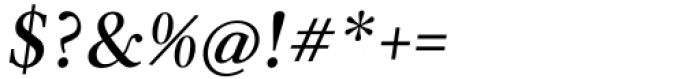 Quanton Regular Italic Font OTHER CHARS