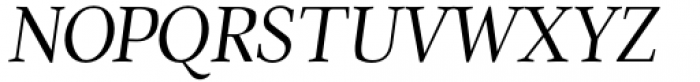 Quanton Thin Italic Font UPPERCASE