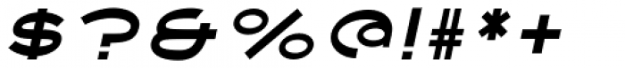 Quantour Bold Italic Font OTHER CHARS