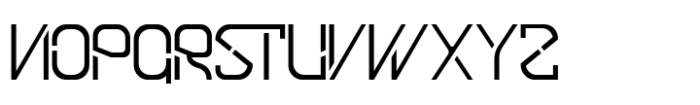 Quantum Futuristic Font UPPERCASE