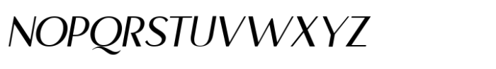 Quantum Mystique Medium Italic Font UPPERCASE