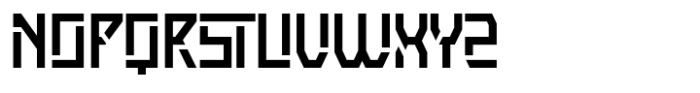 Quantum Sector Font UPPERCASE
