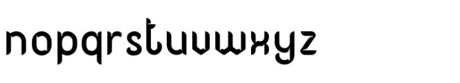 Quantum Watte Regular Font LOWERCASE