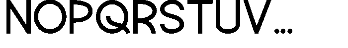 Quantuy Bold Font UPPERCASE