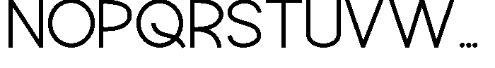 Quantuy Regular Font UPPERCASE
