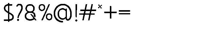 Quaralia Font OTHER CHARS