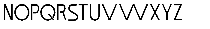 Quaralia Font UPPERCASE