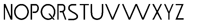 Quaralia Font LOWERCASE