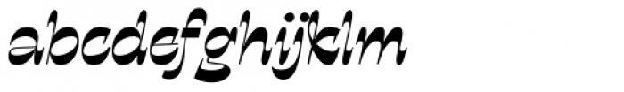 Quarantype Bikeride Font LOWERCASE