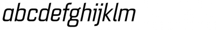 Quarca Italic Font LOWERCASE