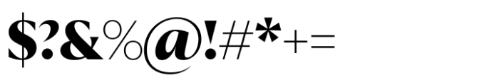 Quaria Display Bold Font OTHER CHARS