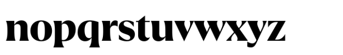 Quaria Display Bold Font LOWERCASE