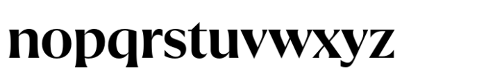 Quaria Display SemiBold Font LOWERCASE